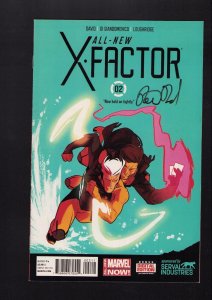 All-New X-Factor #2 - SIGNED BY PETER DAVID! (8.0) 2014