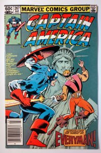 Captain America #267 (7.5-NS, 1982) 1st App Every-Man