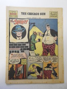 The Spirit #188 (1944) Newsprint Comic Insert Rare!