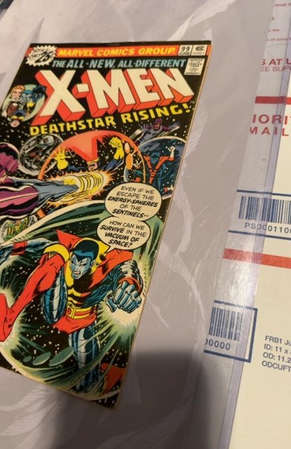 The X-Men #99 (1976)Death Star Rising -Vs the sentinels