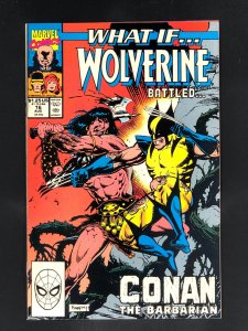 What if...? #16 (1990) Wolvie Battled Conan the Barbarian?