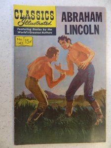 Classics Illustrated #142 HRN 158 (1958)