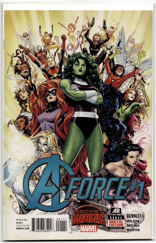 A-Force #1  (2015) She-Hulk [Key Issue]