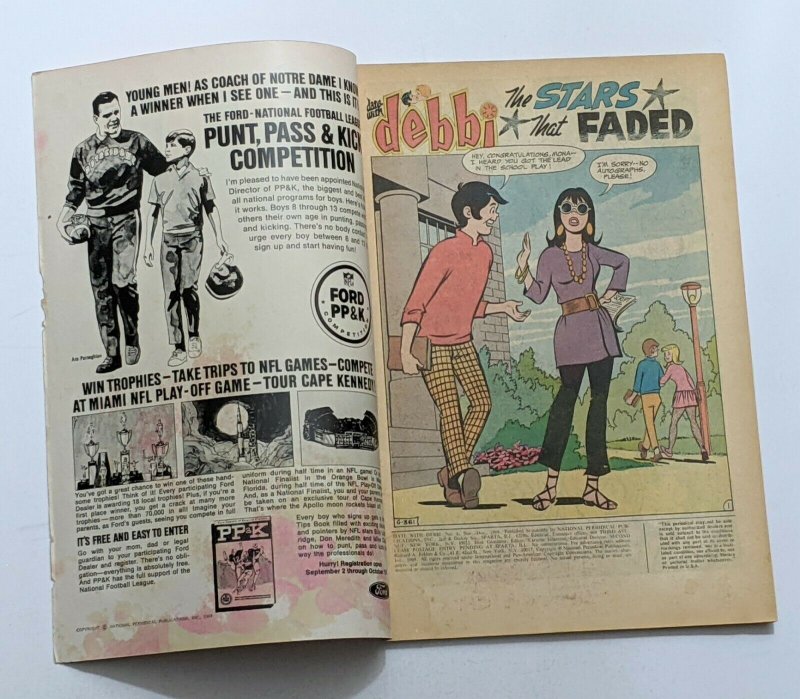 Date With Debbie #6 (Dec 1969, DC) VG 4.0 