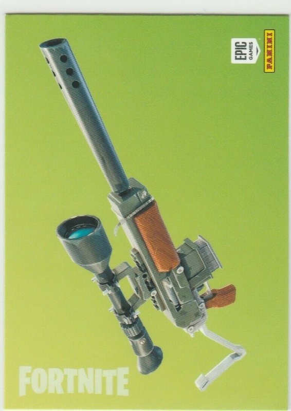 Fortnite Semi-Auto Sniper Rifle 108 Uncommon Weapon Panini 2019 trading card