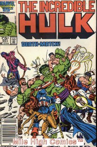 HULK  (1962 Series) (#1-6, #102-474, #600-635)(INCREDIB #321 NEWSSTAND Good