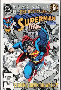 Adventures of Superman #485 (1991) Superman