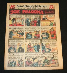1951 Sunday Mirror Weekly Comic Section January 7th (Fine) Superman Wayne Boring