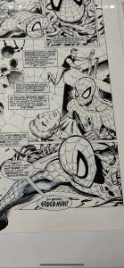 Spider-man Origin X-men Wolverine Original Art Pg 4 Arcades Revenge Carnage