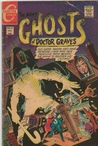 Many Ghosts of Doctor Graves #22 ORIGINAL Vintage 1970 Charlton Comics