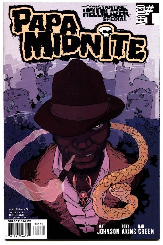 PAPA MIDNITE #1-2005-CONSTANTINE-TV SHOW-VERTIGO-DC-nm