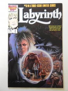 Labyrinth #3 (1987) David Bowie Cover! HTF Issue! Beautiful NM- Condition!