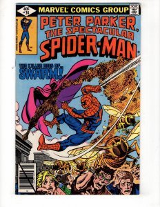 Spectacular Spider-Man #36 (1979) THE KILLER BEES OF...SWARM!   / ID#411