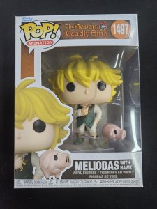 Funko Pop! Meliodas with Hawk #1497, The Seven Deadly Sins