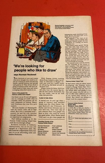 The X-Men #42 (1968) Death of prof x