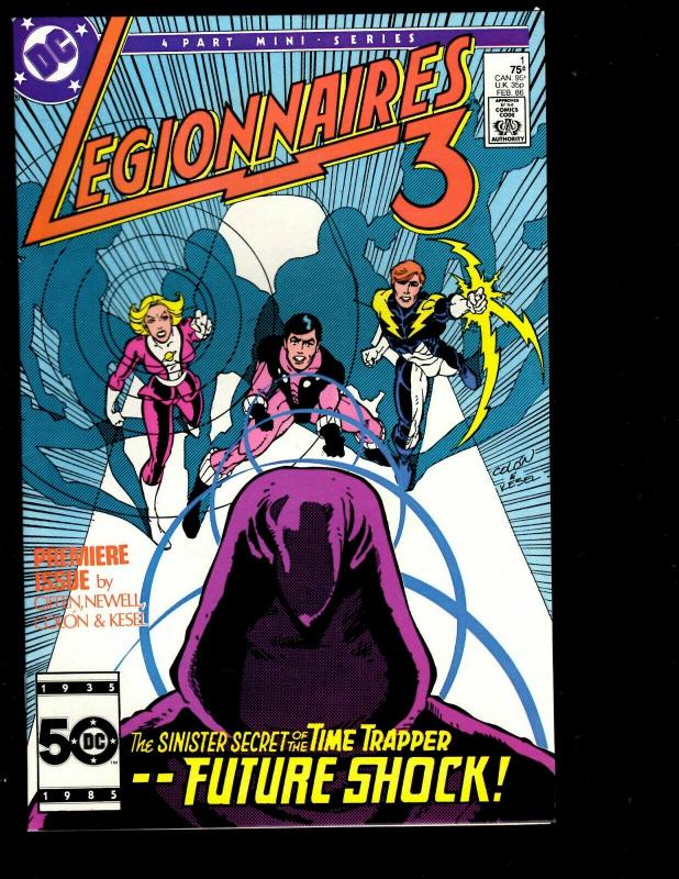 Lot of 8 DC Comics Legionnaires 1 2 3 37 Lobo 1 Lords of Ultra-Realms 1 ++ JF10