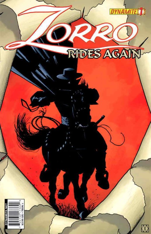 Zorro Rides Again #1A VF; Dynamite | we combine shipping 