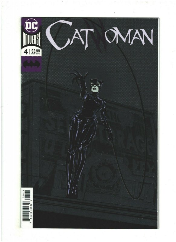 Catwoman #4 NM- 9.2 DC Comics 2018 Joelle Jones Foil Variant