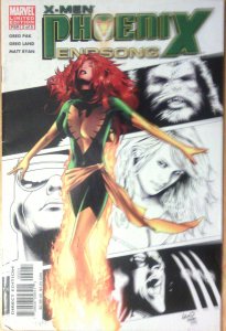 X-Men: Phoenix Endsong #2 Variant Limited Edition! dark cover black and white