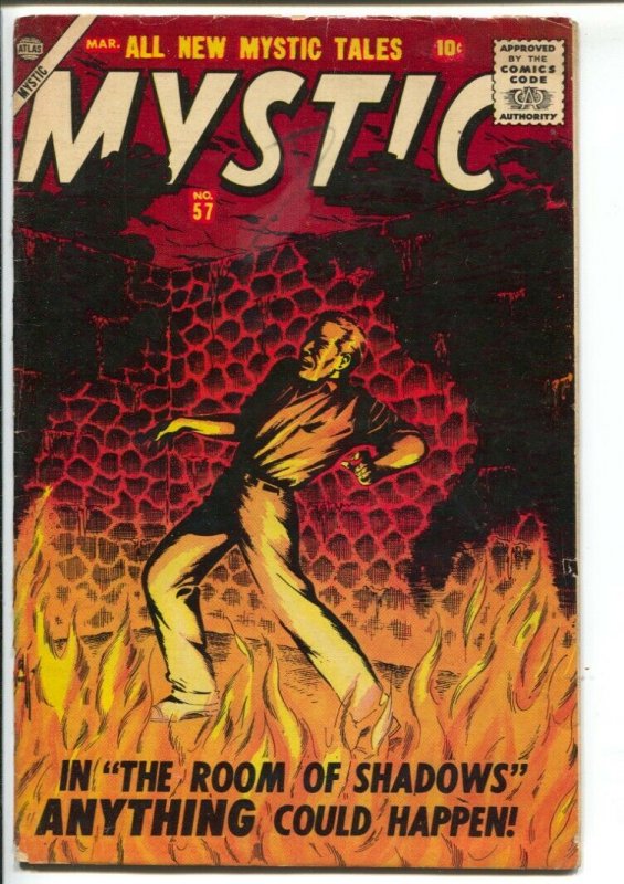 Mystic #57 1957-Atlas-Joe Orlando-inspiration for Ant man comic series-FN-