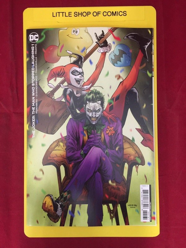 Joker The Man Who Stopped Laughing #1 1:100 Haining Variant NM 2022