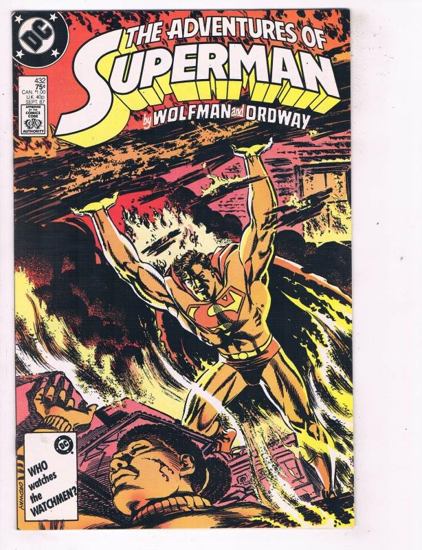 Adventures of Superman (1987) #432 DC Comic Book Lex Luthor Perry White HH3