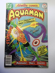 Adventure Comics #451 (1977) VG Condition moisture stains