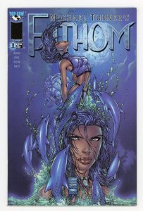 Fathom #1 Michael Turner Dolphins Variant Top Cow NM-