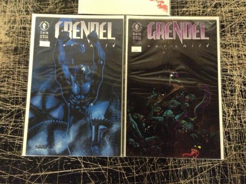 Lot Of 3 Grendel War Child Dark Horse Comic Books # 6 7 8 Limited Series U1