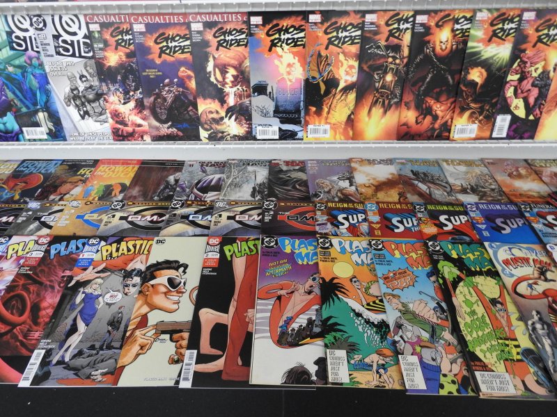 Huge Lot of 210+ Comics W/ Guardians of the Galaxy, Ghost Rider +More Avg. VF-