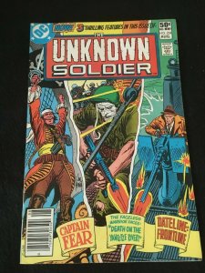 THE UNKNOWN SOLDIER #254 VF- Condition