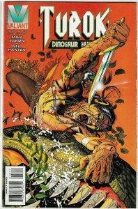Turok Dinosaur Hunter Volume 1 #28 Valiant Comics August Aug 1995 (VFNM)