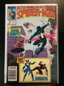 The Spectacular Spider-Man #128 Newsstand Edition (1987)