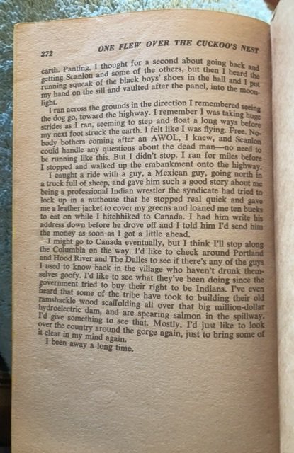 One flew over the cuckoo‘s nest, KESEY, 1962, 13TH print