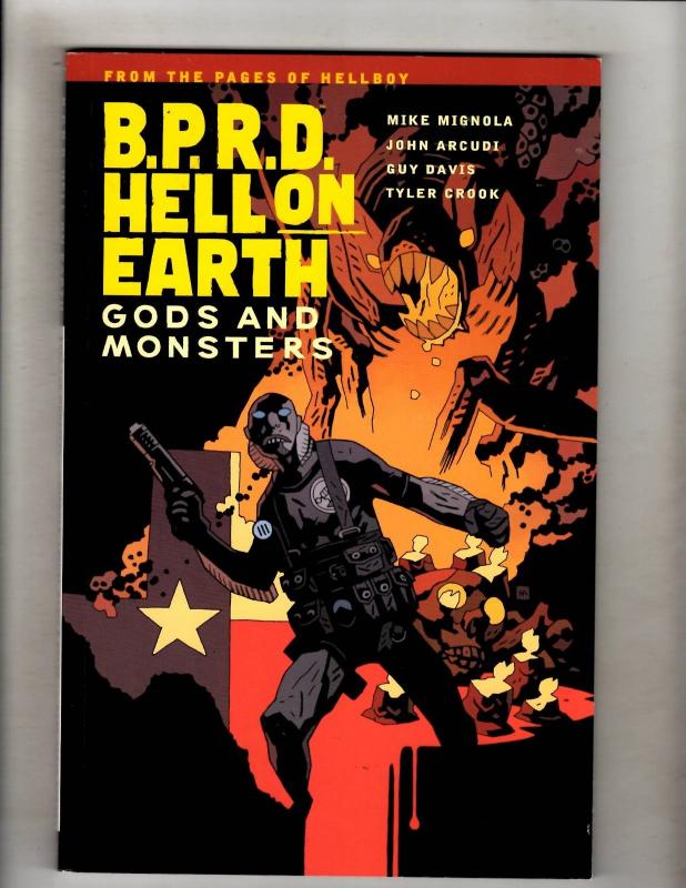 GODS & MONSTERS B.P.R.D. Hell On Earth V 2 Dark Horse Comics Graphic Novel J350