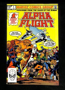 Alpha Flight #1 1st Puck!  1st Marina Marvel!