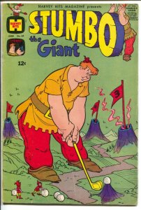 Stumbo The Giant #69 1963-Harvey-golf cover art-wacky humor-VG