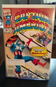 Captain America #409 (1992) Newsstand Edition