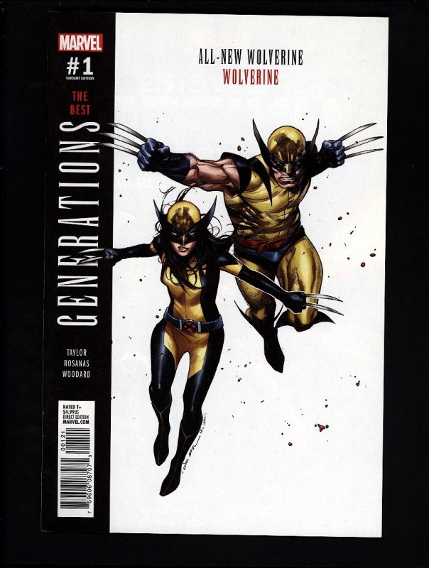 All-New Wolverine & Wolverine Generations #1 Olivier Coipel Variant