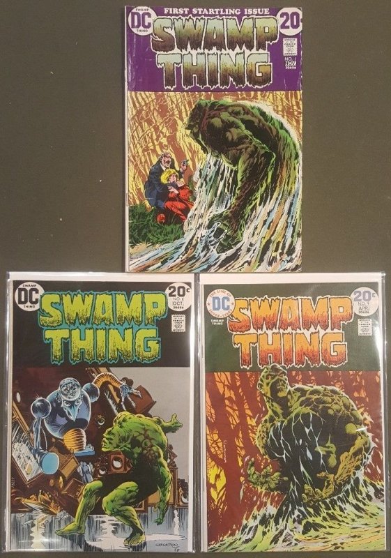 SWAMP THING LOT (1972-1974)