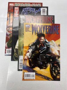 4 MARVEL comic books Doctor Octopus Negative #5 Son M #4 Wolverine #1 74 70 KM18