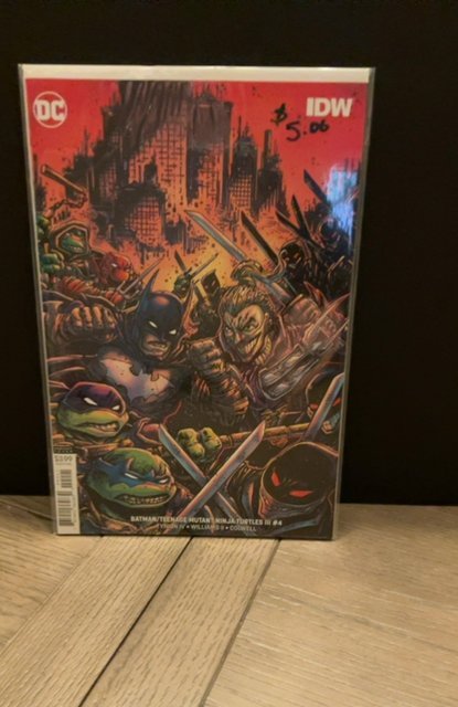 Batman/Teenage Mutant Ninja Turtles III #4 Variant Cover (2019)