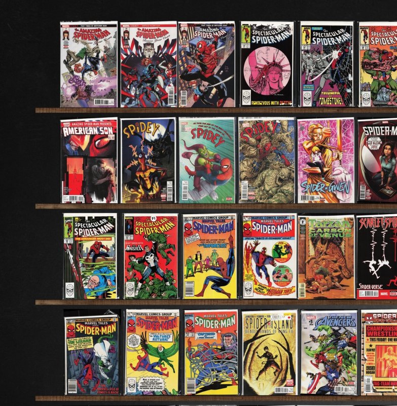 Huge Lot 150+ Comics with The Spectacular Spider-Man, Spider-Man& & More!