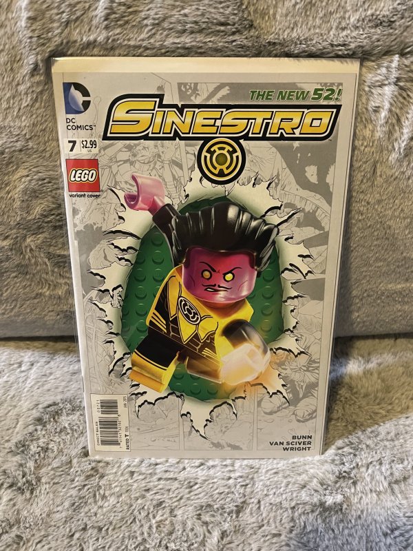 Sinestro 7 Lego Variant 2014 DC Comics