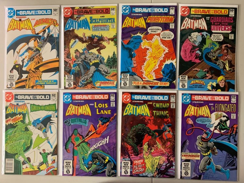 Batman Brave and the Bold comics run #170-199 28 diff avg 8.0 (1981-83)