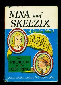 Nina and Skeezix: The Problem of the Lost Ring Hardcover w/ dust jacket G/VG