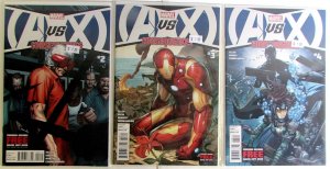 AvX Consequences Lot 3 #2, 3, 4 2012 Marvel Iron Man Magneto Rogue Comics