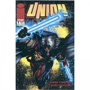 Union #1 Gold Foil Cover First Print Image Comics June Jun 1993 (NM)