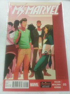 Ms. Marvel Comic Issue 15 First Print 2015 Wilson Miyazawa Herring NW58x1