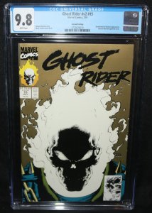 Ghost Rider #v2 #15 - 2nd Print Gold Glow in the Dark Cover CGC Grade 9.8 - 1991 